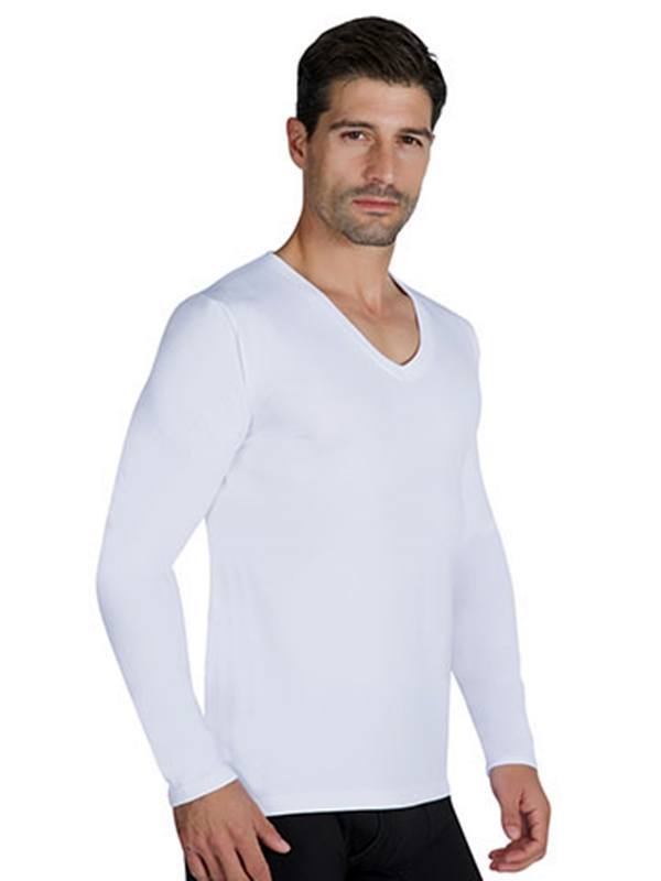 Camiseta Térmica Hombre Ysabel Mora Blanca - Maistendencia Online