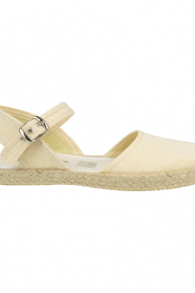 Alpargatas Planas Beige con pulsera - Aladino 764