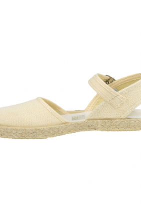 Alpargatas Planas Beige con pulsera - Aladino 764