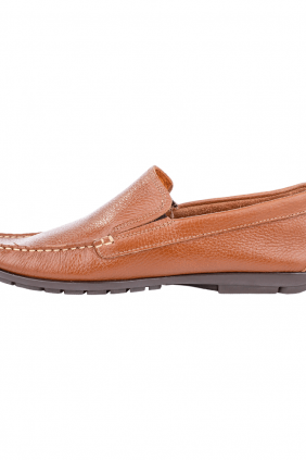 Mocasines Piel Negro Marrón Hombre Cosido Nel & Di 7901