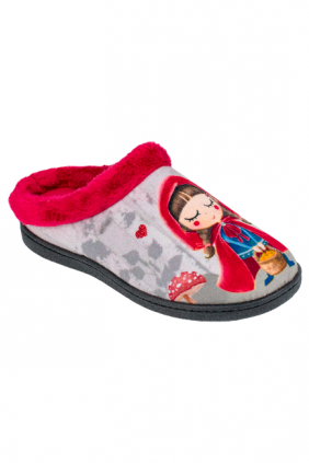 Zapatilla Mujer Abierta Plumaflex Chica Lobo 12213