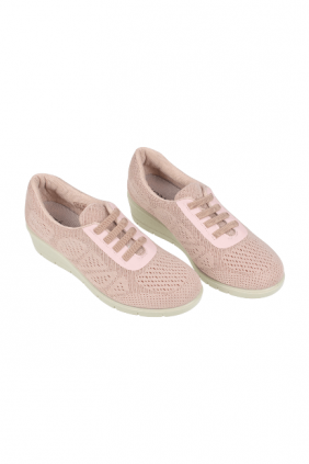 Zapatillas Casual Con Cuña Mujer Elástico Urbanitas 7-J2131D