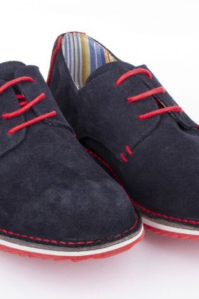 Zapatos Hombre Piel Serraje Piso Combinado Brans